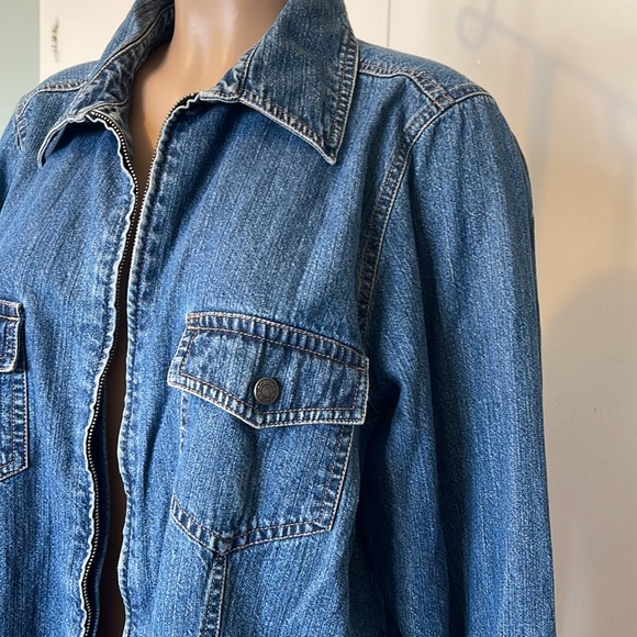 SONOMA Life-Style DENIM Women JACKET size 1X” - Picture 3 of 13